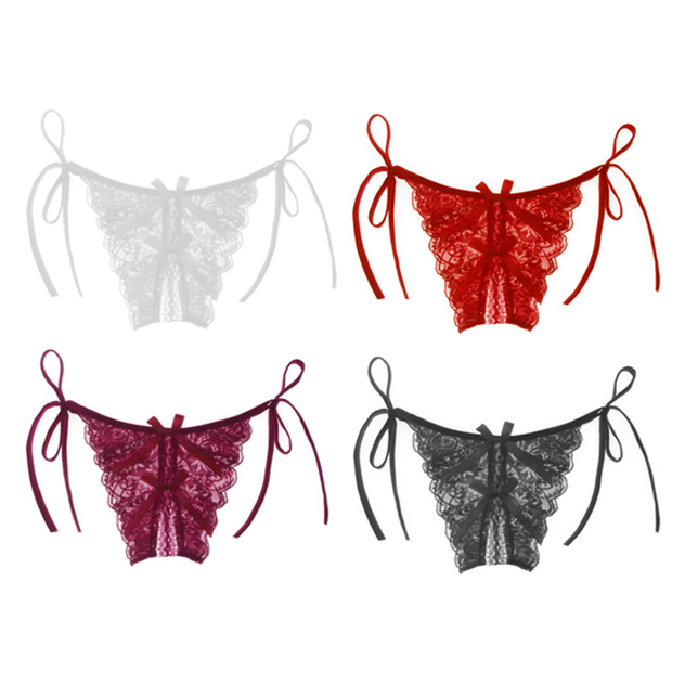 Combo 4 quần lót ren lọt khe dây 2 bên