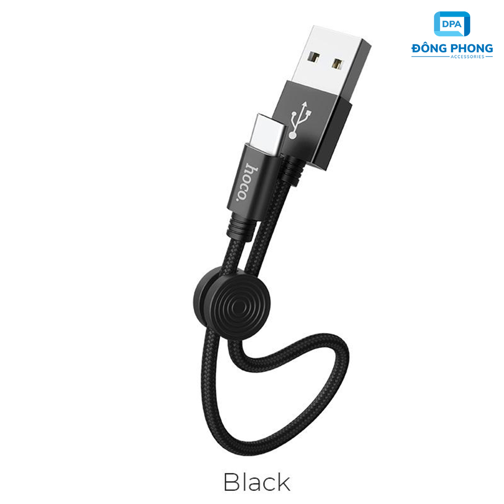 Cáp Sạc Nhanh Type C Hoco X35 Dài 25CM Chính Hãng