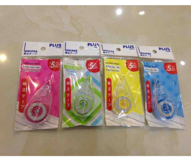 Băng xóa Plus nhỏ- Băng xóa mini - xóa kéo - xóa băng