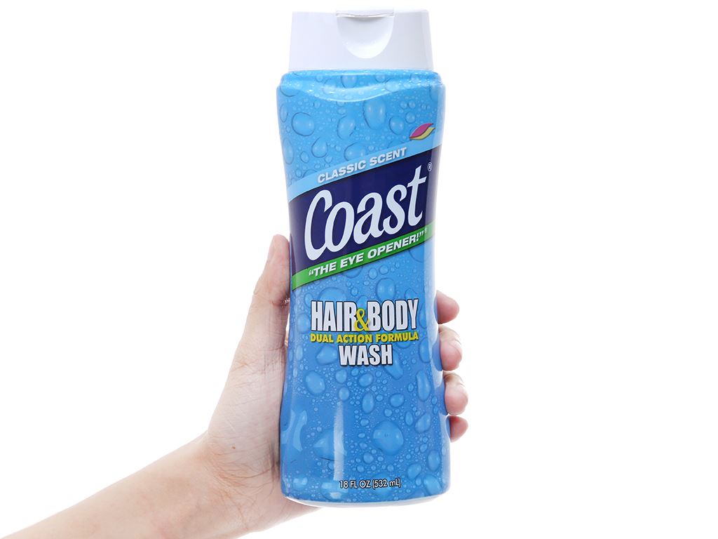 Sữa Tắm Gội Classic Scent Coast 532Ml
