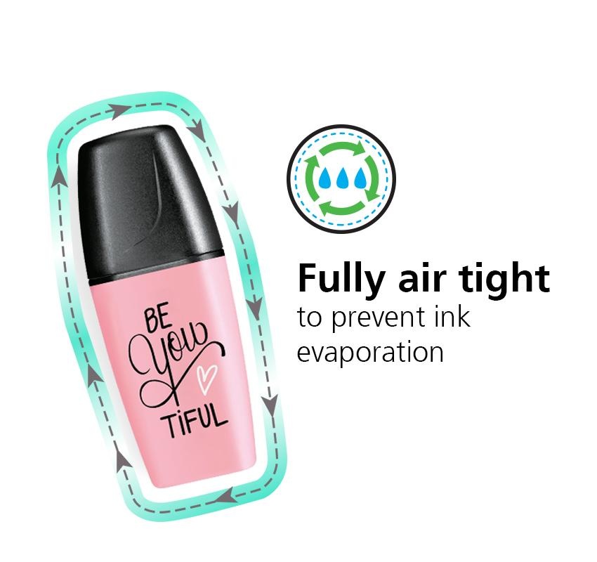 Bộ 6 bút đánh dấu highlight Stabilo pastel