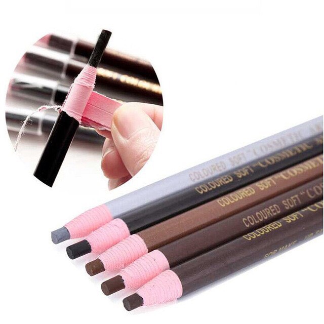 Chì xé kẻ mày Cosmetic Art màu Xám đen