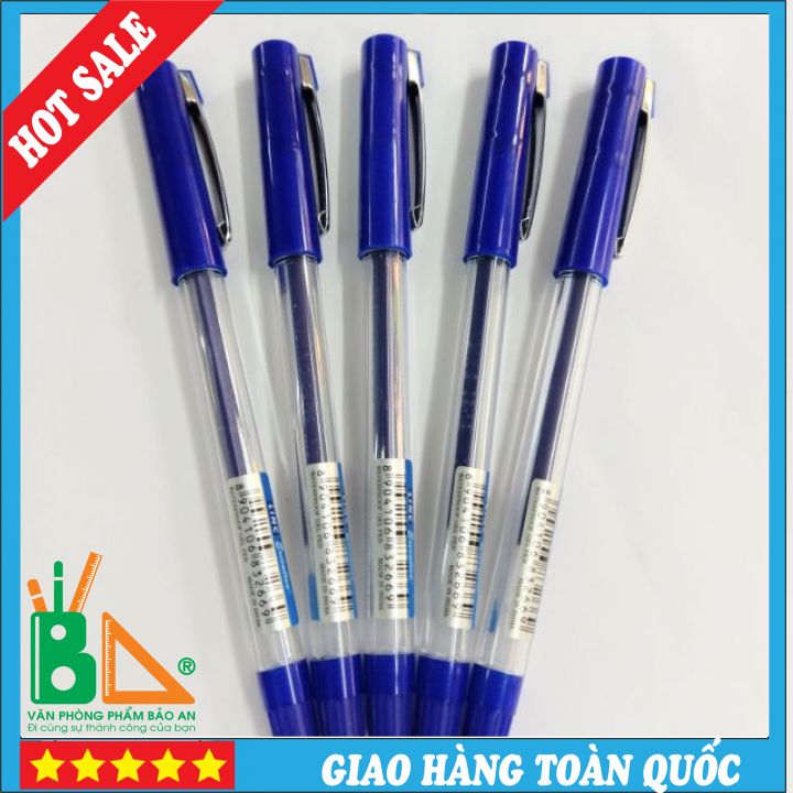 Bút bi nước linc executive chính hãng mua 5 tặng 1 - có màu xanh/ đen / đỏ