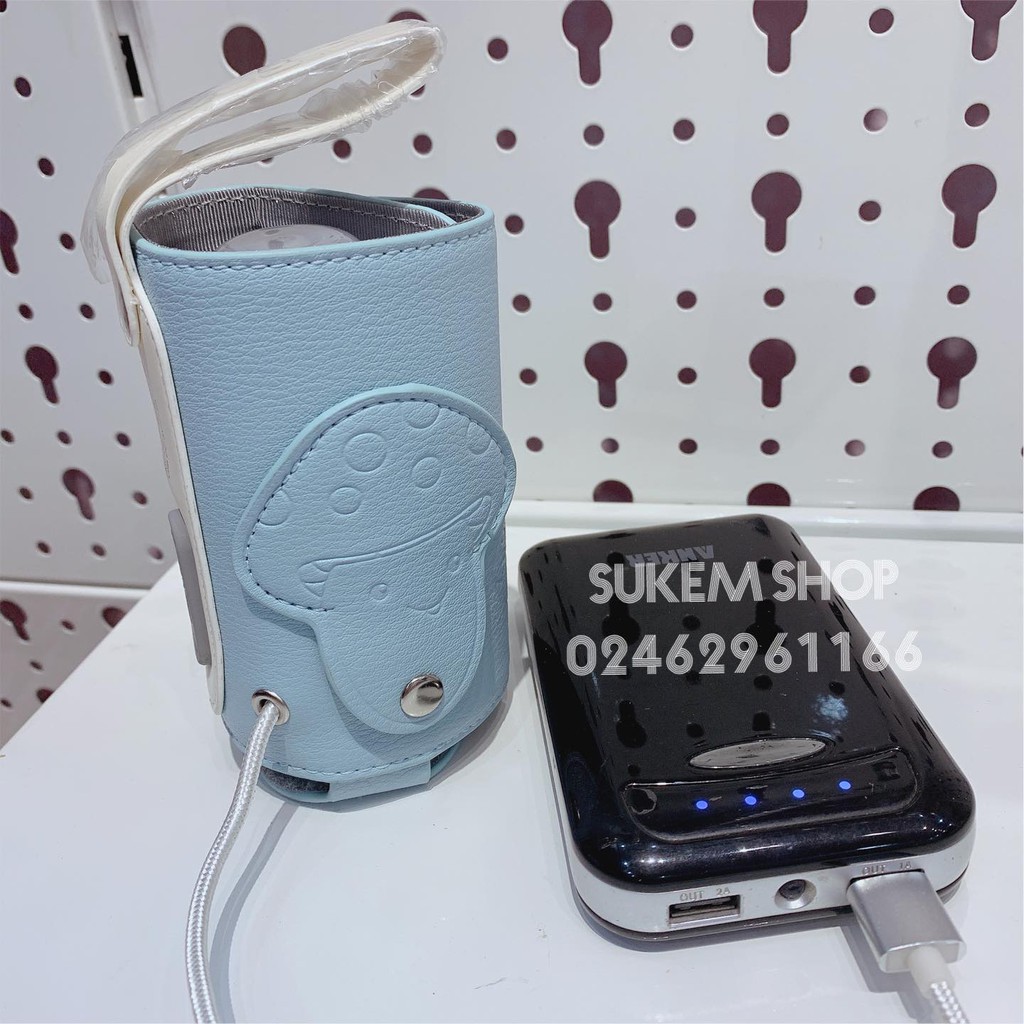 [Lấy mã giảm thêm 30%]Túi hâm sữa cơ động Nice Papa - Sukem Shop