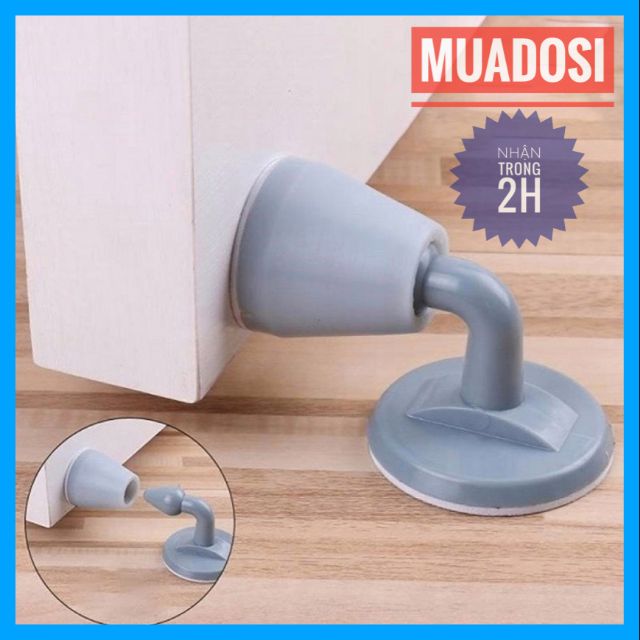 Dụng cụ chắn cửa chặn cửa silicon chống sập chống va đập
