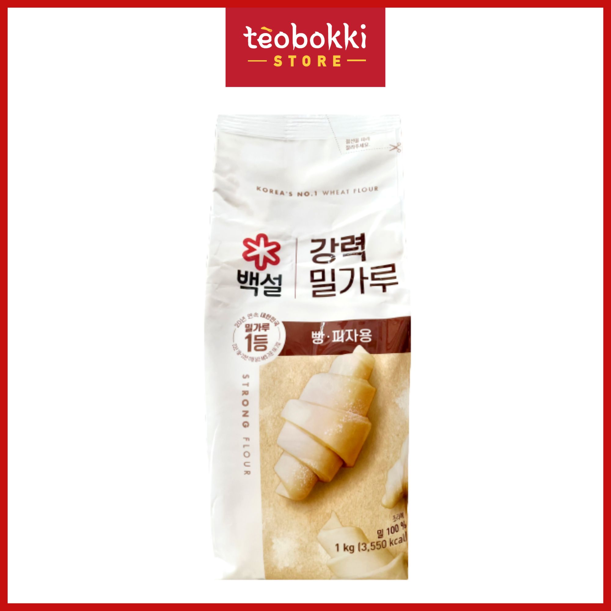 Bột mì hàn quốc số 13, số 8, số 11 beksul 1kg