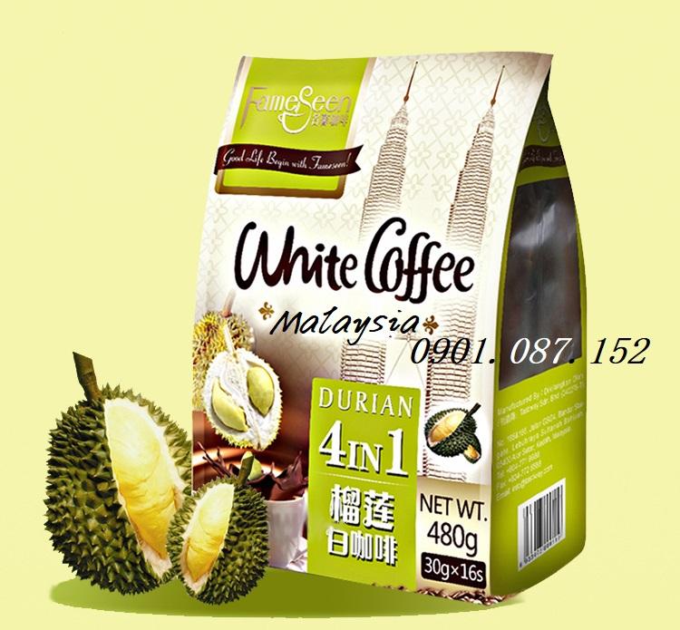 White Coffee Durian - Cà Phê Sầu Riêng