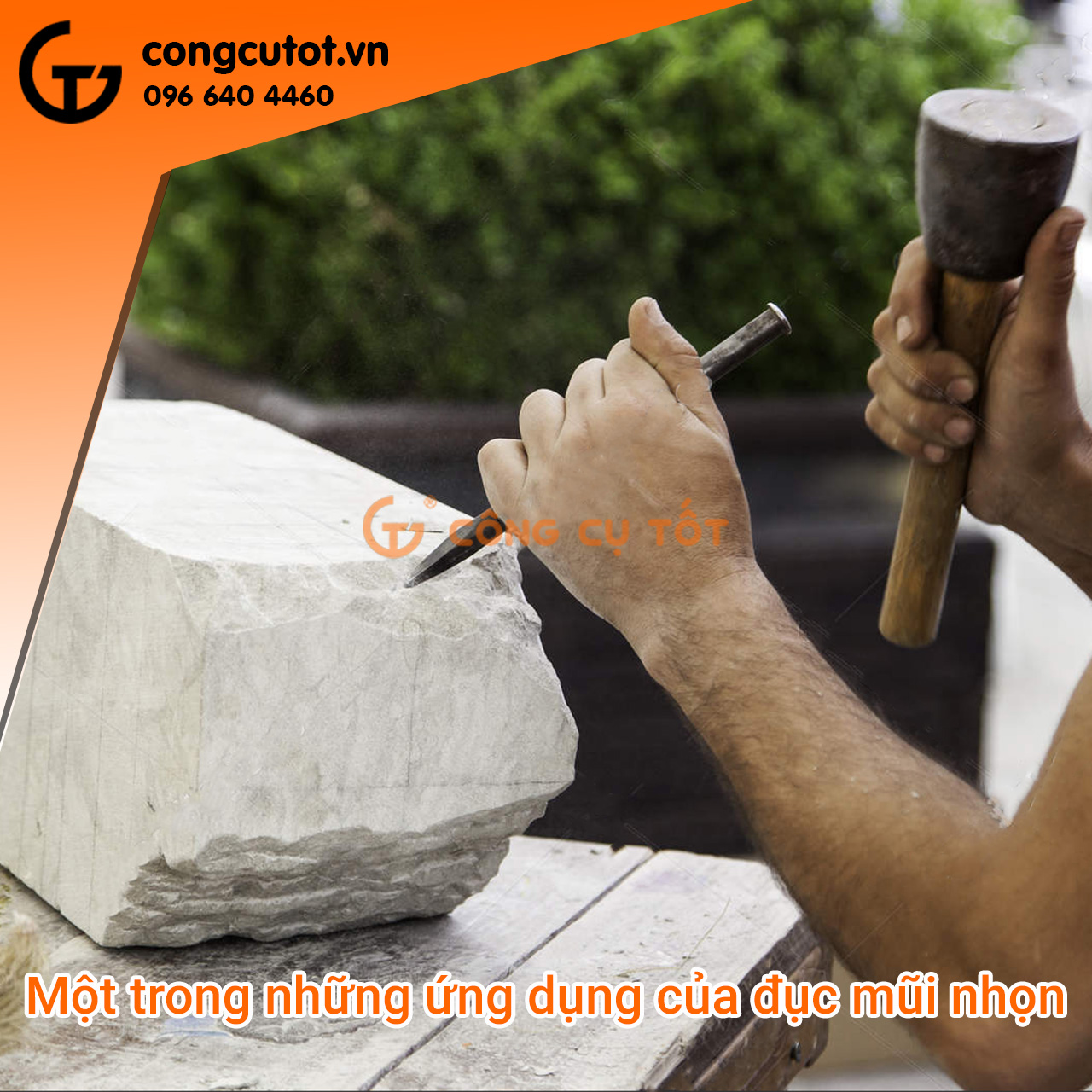 Đục sắt  Φ16mm dài 265mm