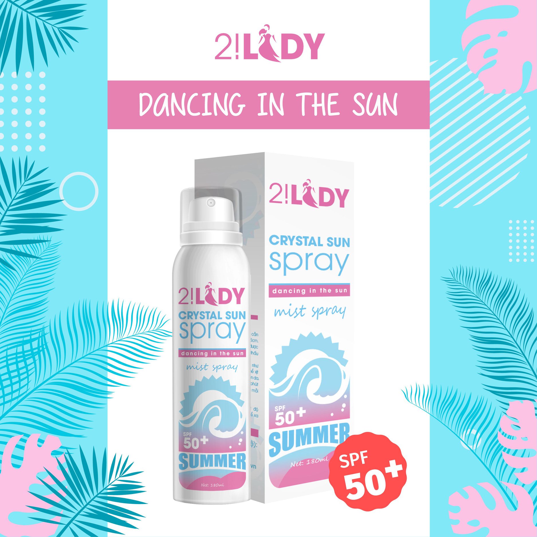 Kem xit chống nắng 2 lady magic skin