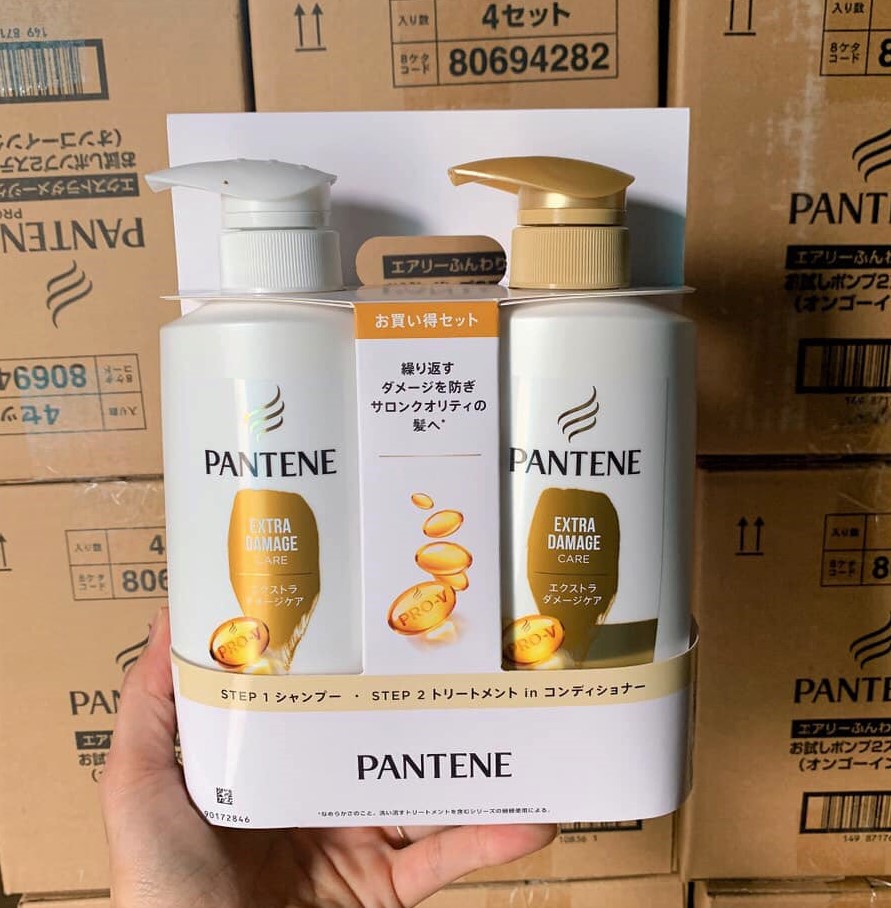 Sét Dầu Gội Xả Pantene nội địa Nhật Bản
