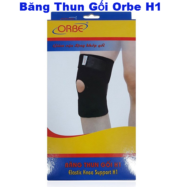 Băng thun gối, bó gối orbe h1 hỗ trợ vận động khớp gối