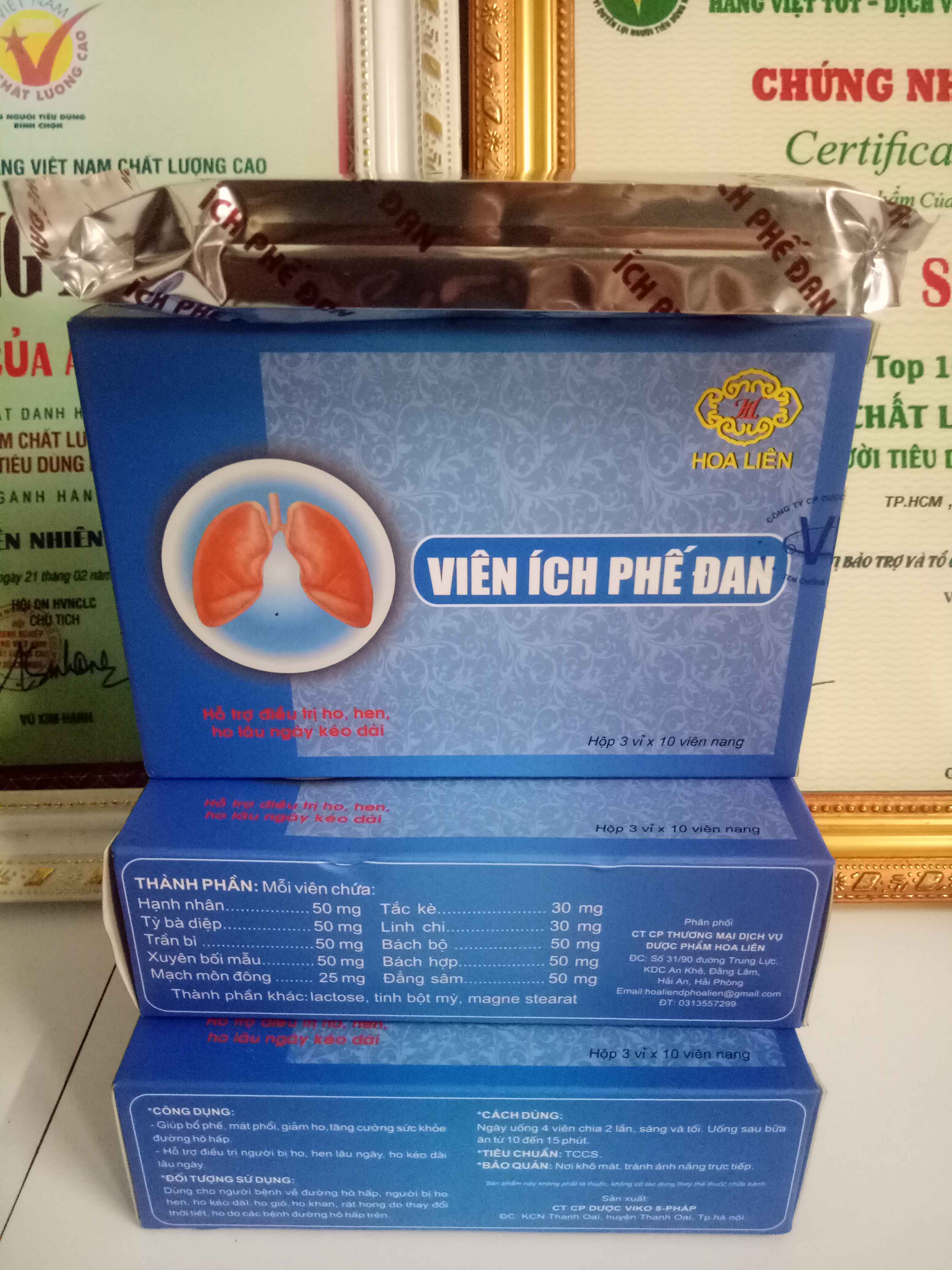 [HCM]Bổ Phối - Viên Ích Phế Đan