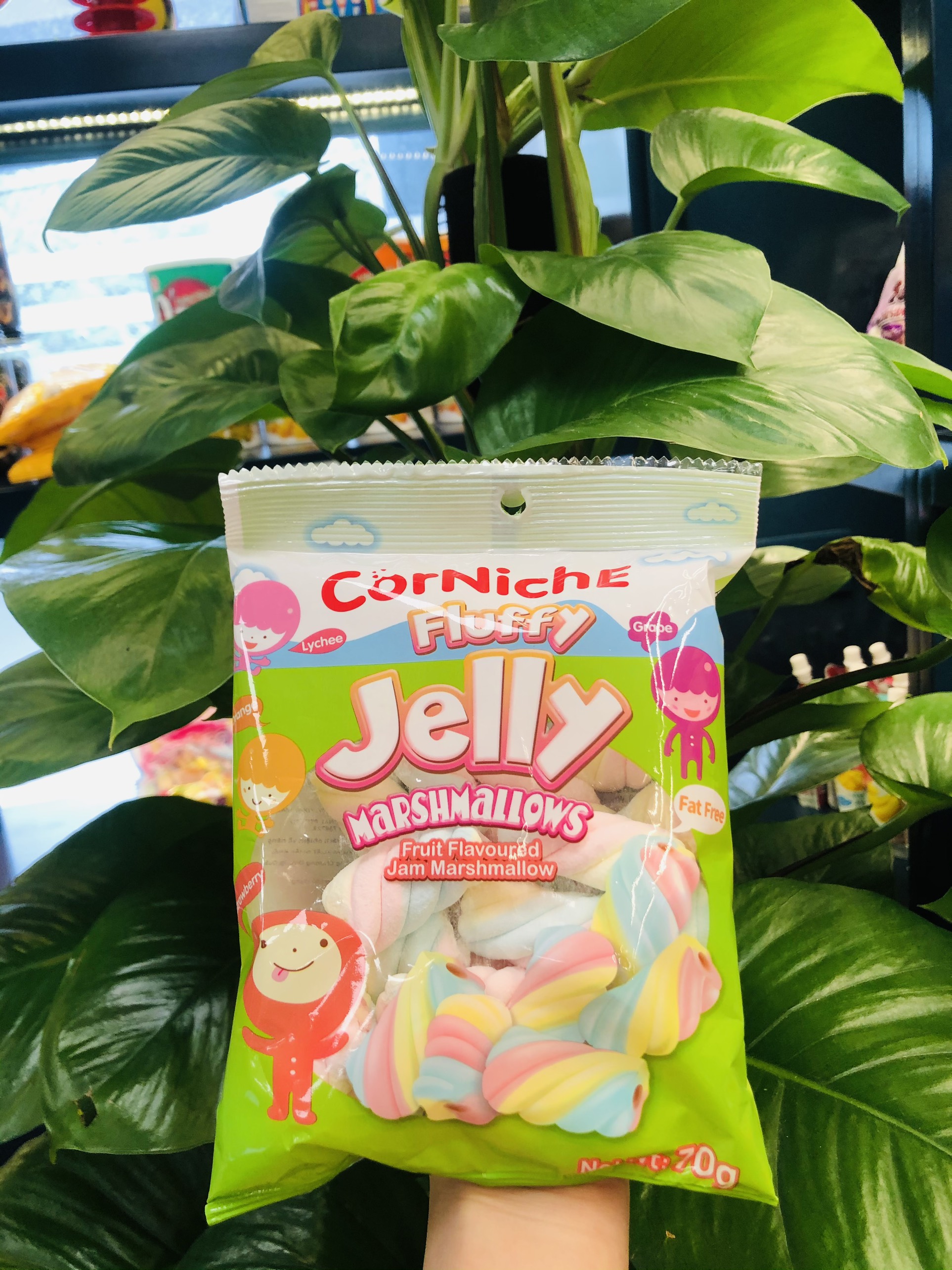 Kẹo marshmallows nhập khẩu xoắn 70g