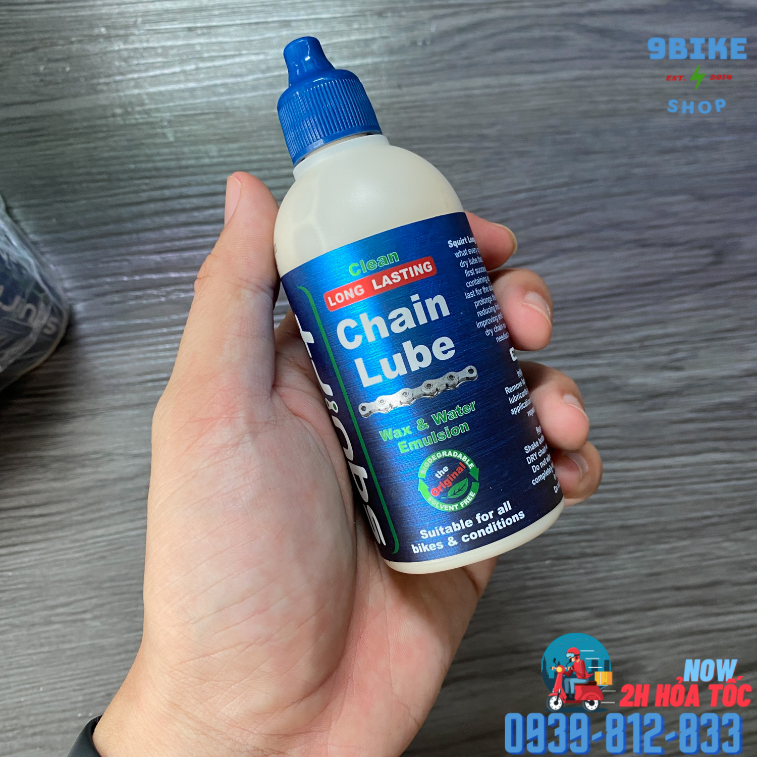 NHỚT SÊN XE ĐẠP CHAIN LUBE SQUIRT 120ML