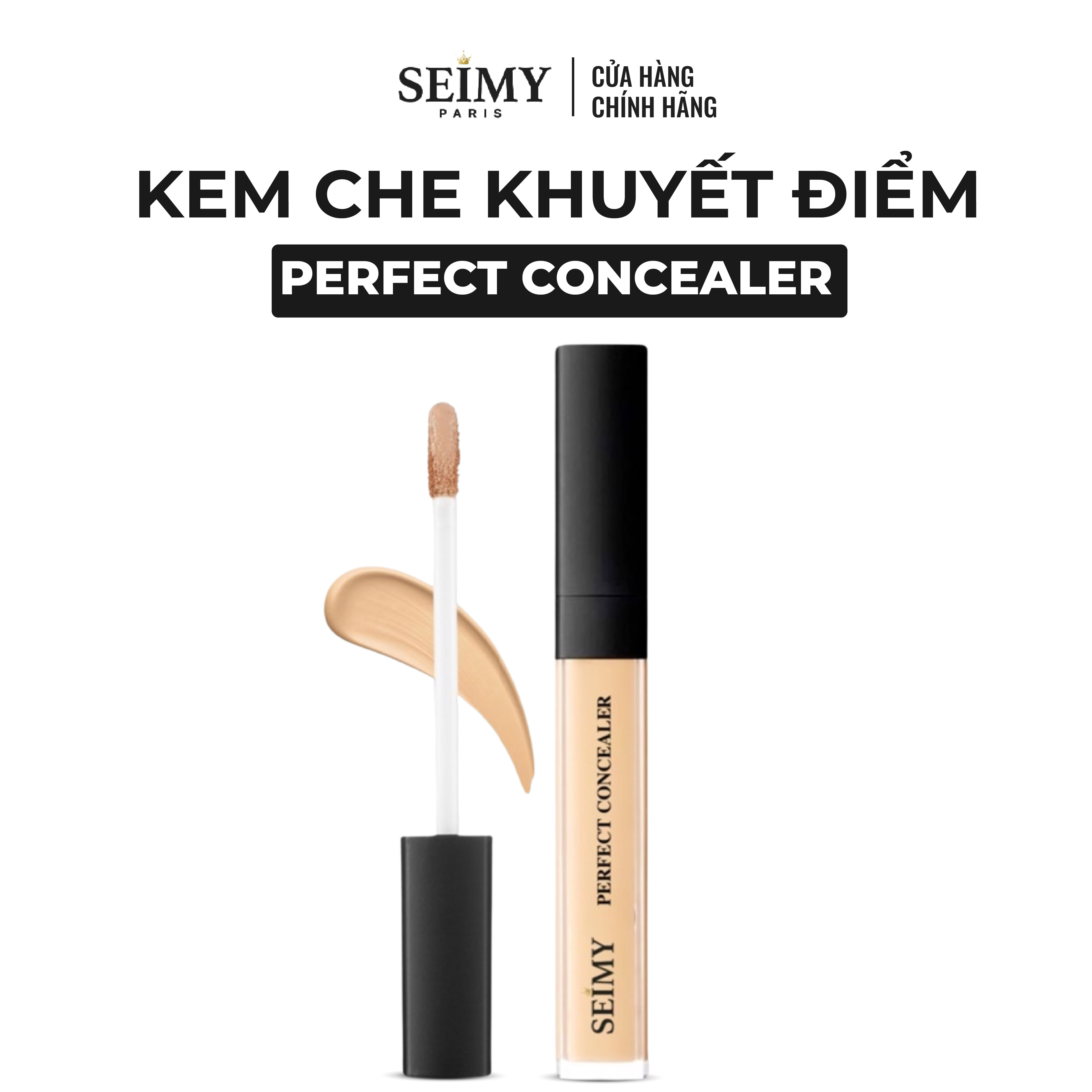 Kem Che Khuyết Điểm SEIMY - Perfect Concealer 4ml
