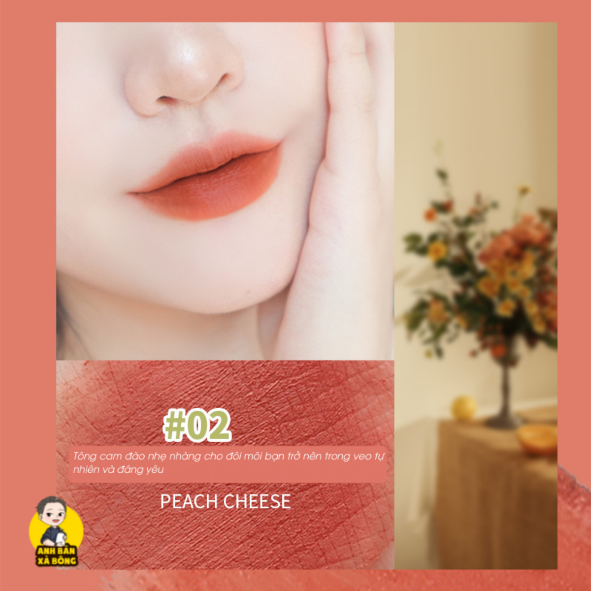 Son Kem Lì COLOR SCHOOL Clouds Rain Lip Mud CS011