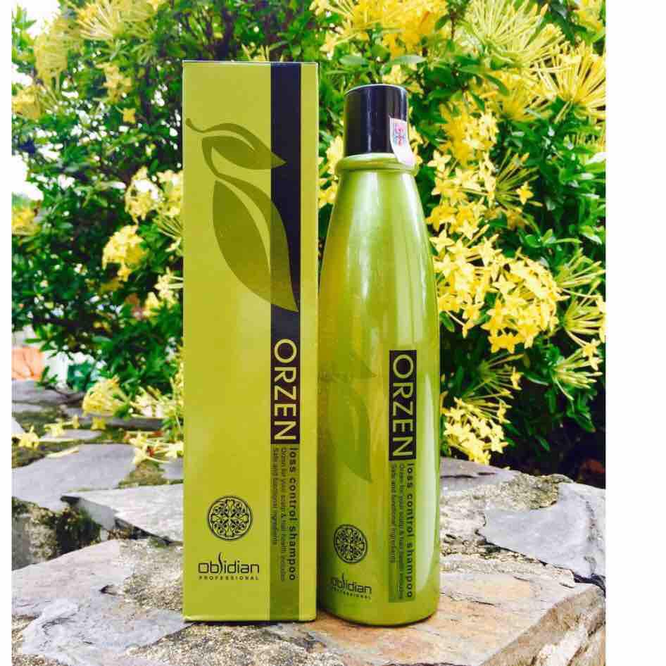 Gội kích thích mọc tóc Orzen Obsidian Loss Control Shampoo 320ml