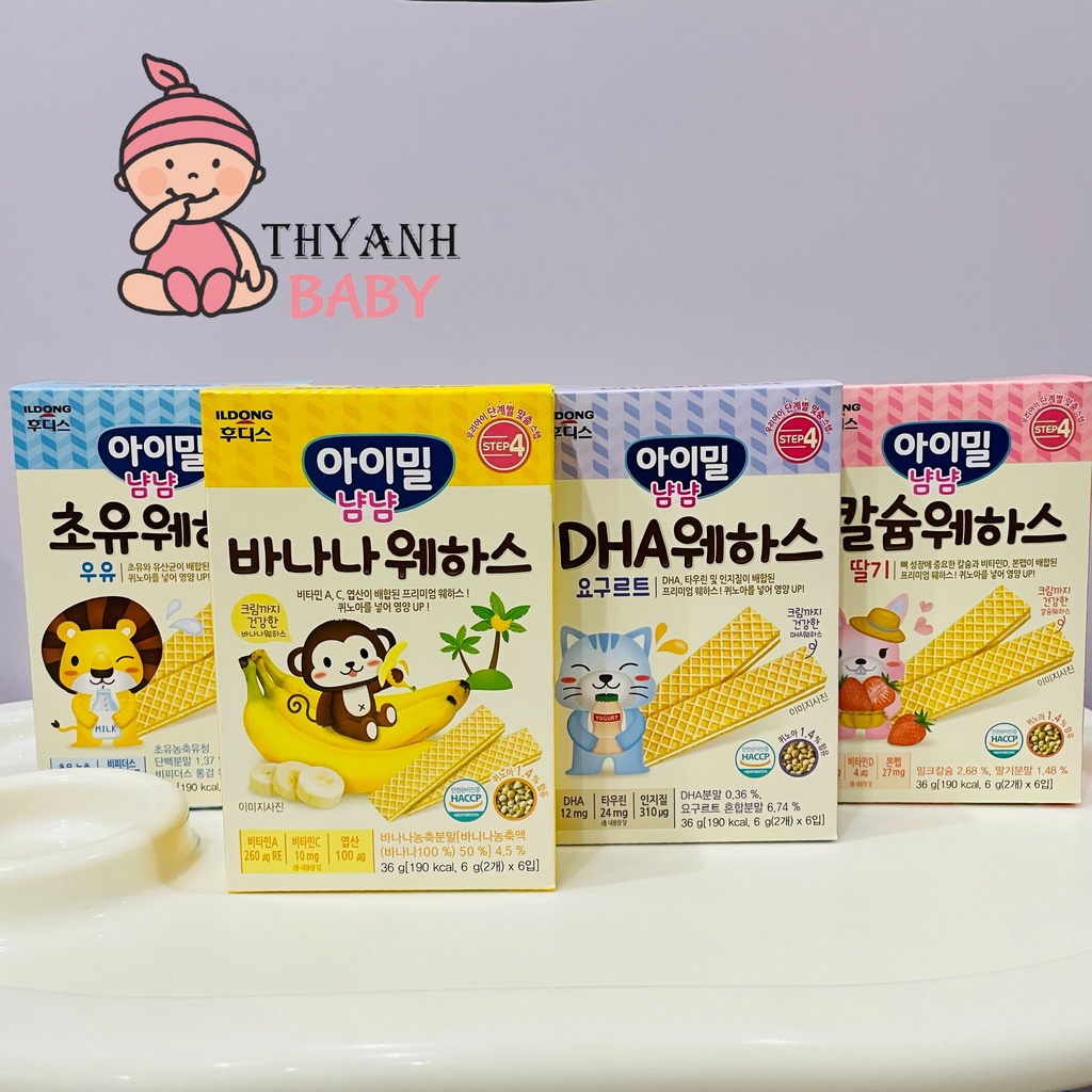 Bánh Xốp ildong Hàn Quốc Cho Bé