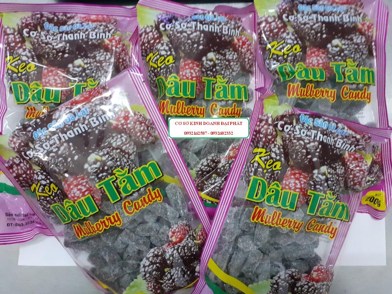 [HCM]KẸO DÂU TẰM ĐÀ LẠT 200g