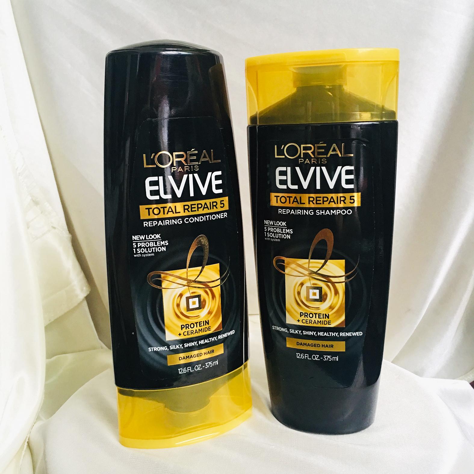 Dầu xả L'oreal Elvive - Total 5 Repair
