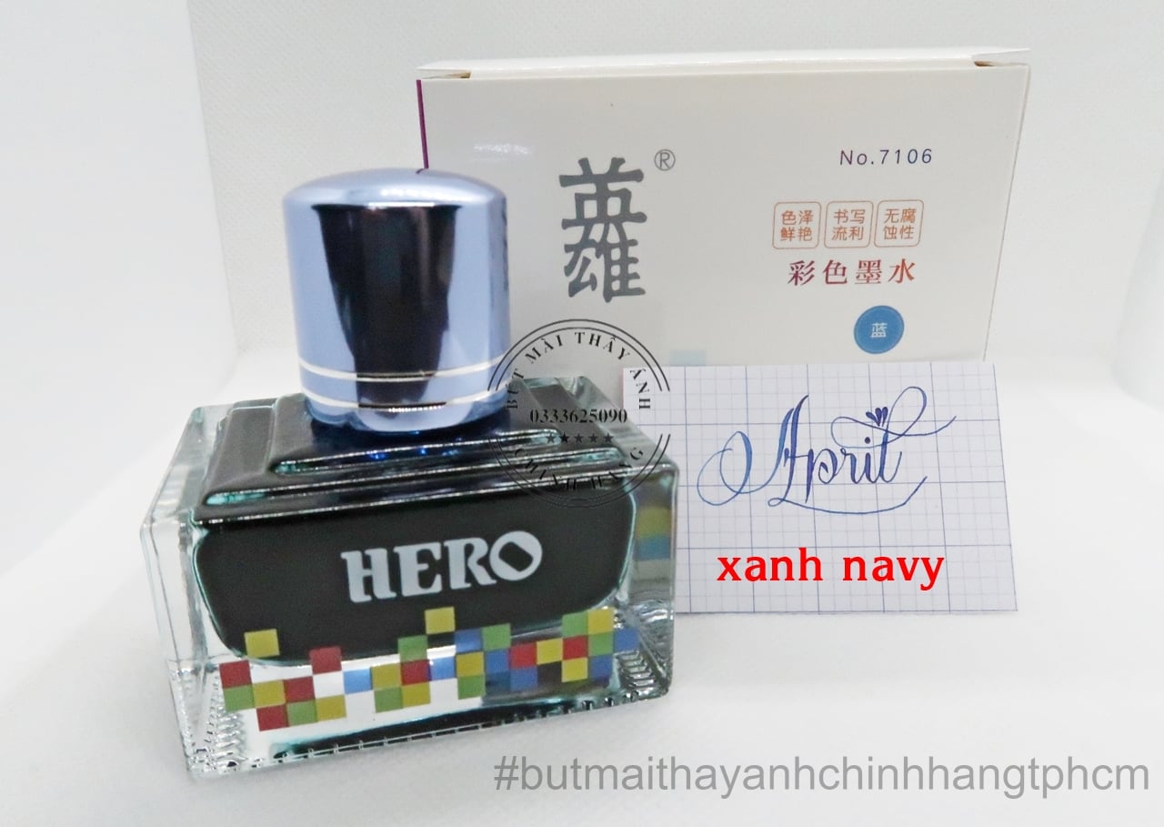 Mực Hero cho bút máy dung tích 40ml