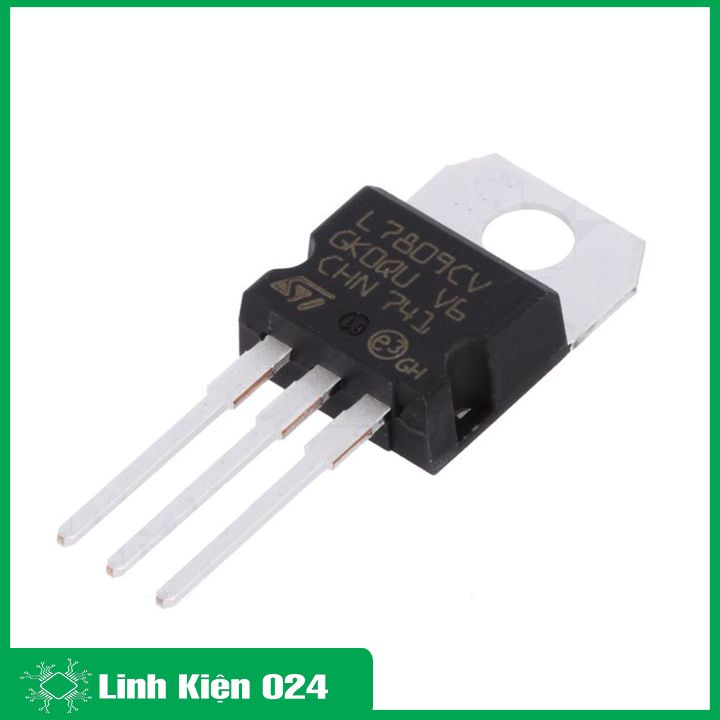 IC ổn áp nguồn DC L7809CV 1.5A TO-220