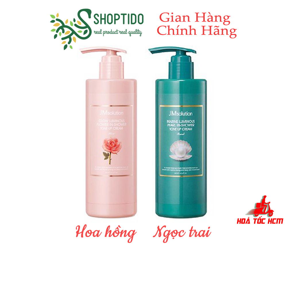 Sữa tắm dưỡng trắng JM Solution Shower Tone Up Cream 300ml