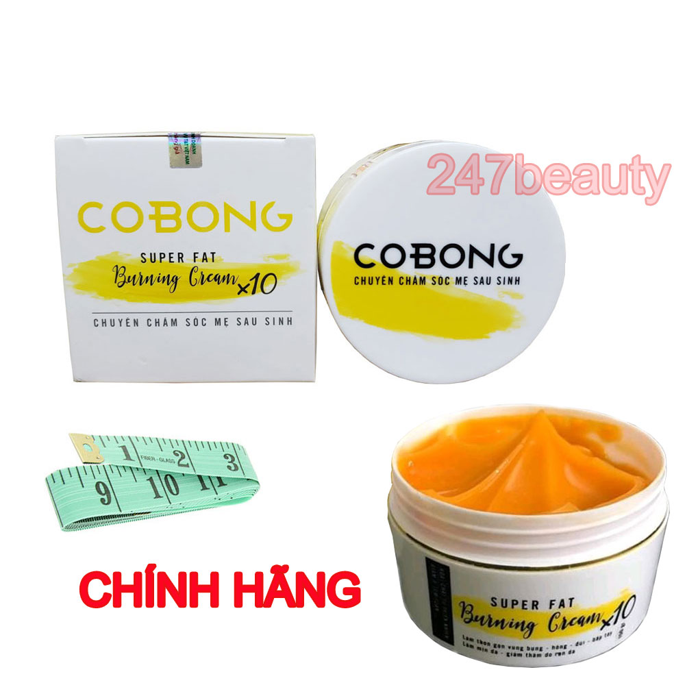 [HCM]Kem tan mỡ Cô Bông giảm mỡ thừa nhanh chóng Tặng Thước Dây - Hộp 150g MẪU MỚI