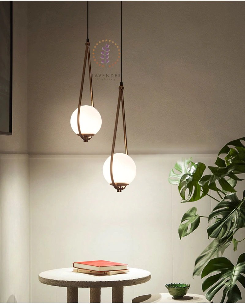Đèn thả quả cầu moonlight cao cấp