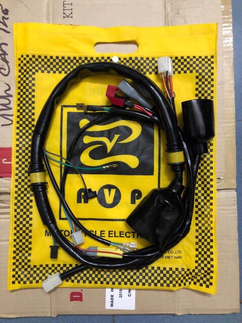 Bộ dây điện sườn xe Wave Alpha nhỏ