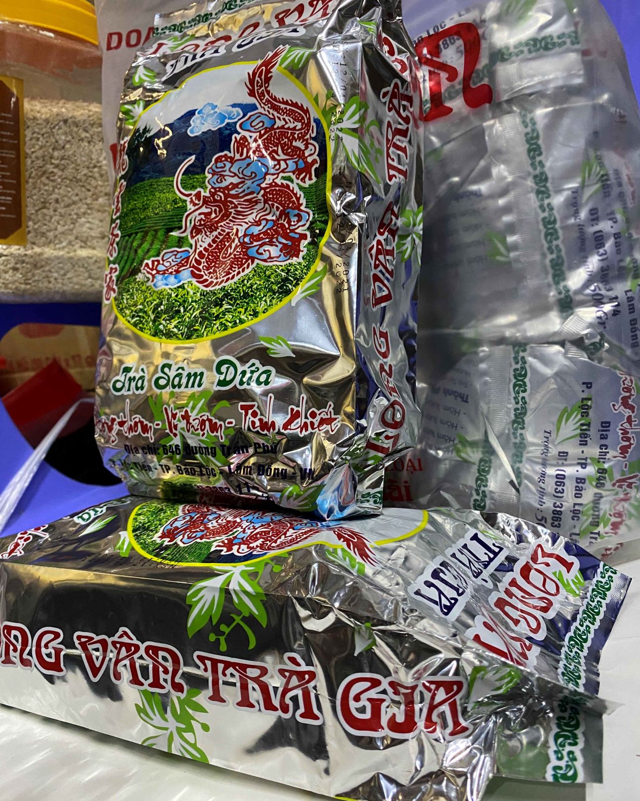 tea pineapple Long Vân 500g