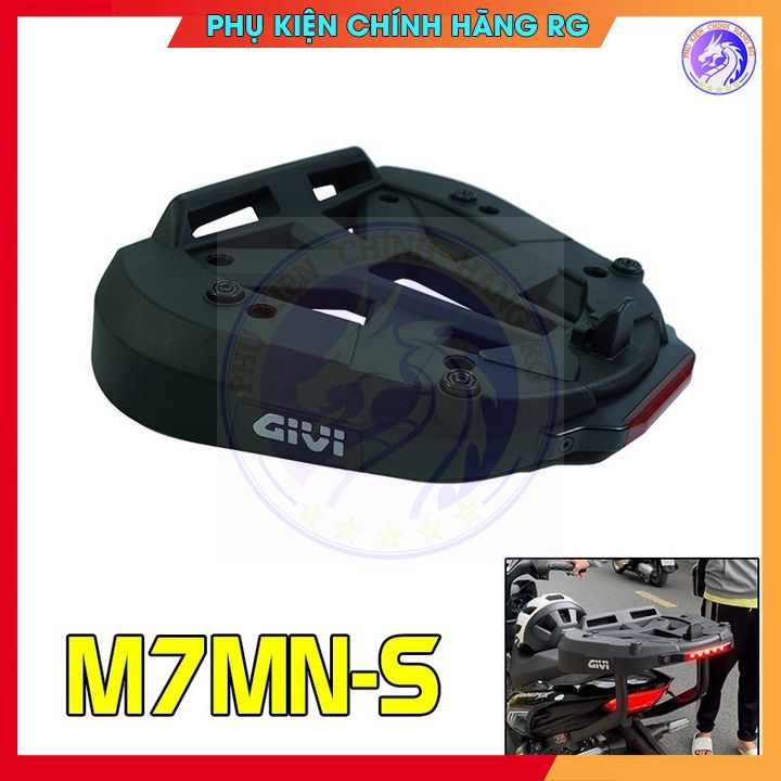 Đế gắn thùng givi m70mn-s có đèn led stop