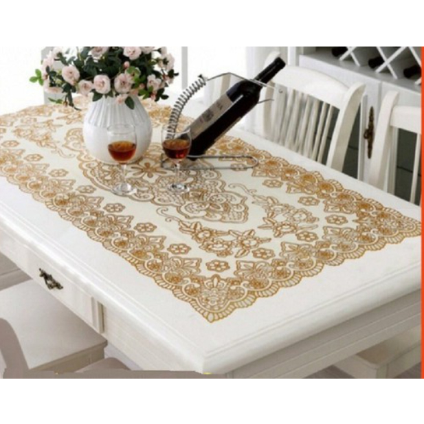 Khăn Trải Bàn Hoa Văn Hàng Cao Cấp 60-120 cm