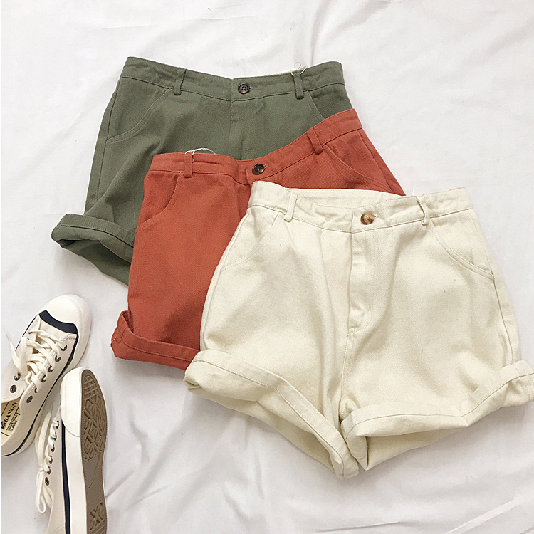 [ FREESHIP ] Combo 2 Quần Short Nữ Kaki ( Đũi ) 🎁 Các mẫu quần Hot 2021 🎁
