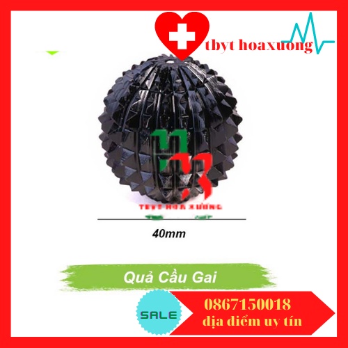 [Hàng Cao Cấp Diện Chẩn Bùi Quốc Châu] Quả Cầu Gai Lăn masssage - Dụng Cụ Diện Chẩn