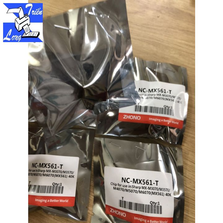 Chip mực sharp MX-561 AT