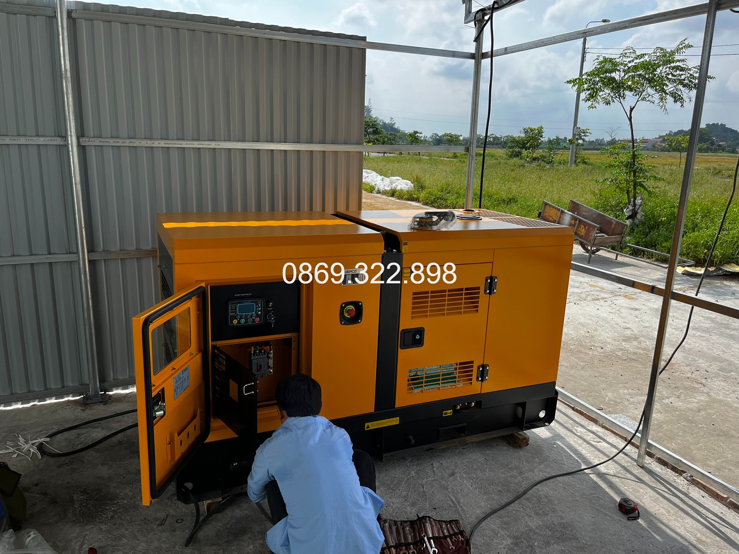 Máy Phát Điện Depco 50KVA DK66 ( Giá 195 triệu )