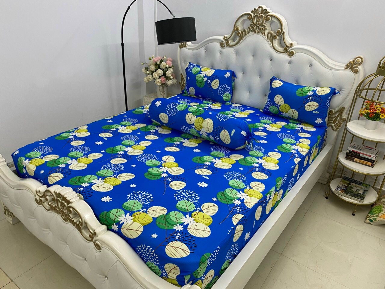 [HCM]Bộ Drap Thun Hàn Quốc mát lạnh { 4 món } đủ  size