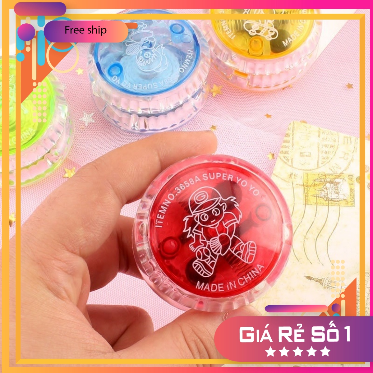 Đồ chơi YOYO có đèn LED sành điệu