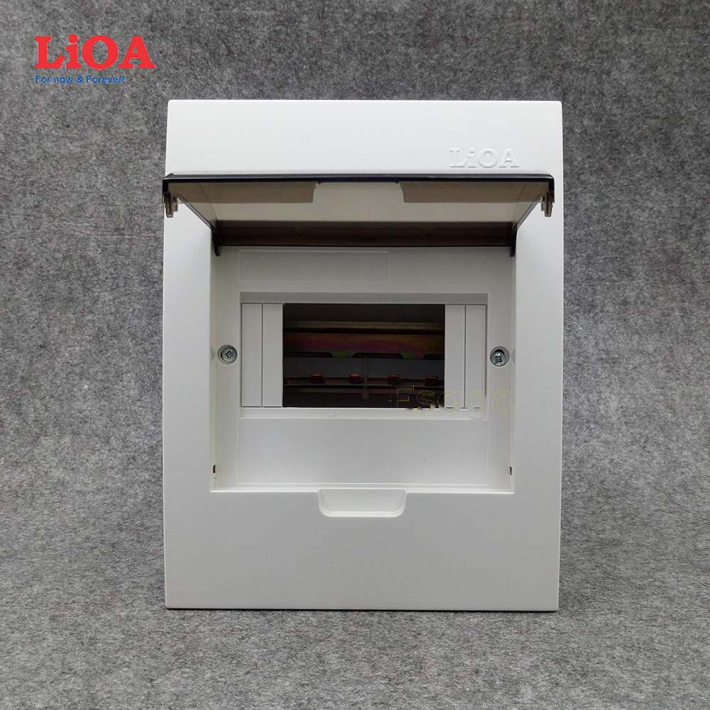 Tủ điện nhựa chứa aptomat Lioa 3-6 át