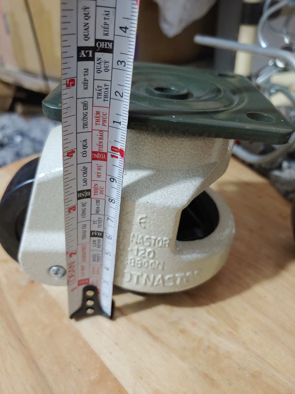 [HCM]Bánh xe Leveling caster - Foot Master chịu tải nặng 150kg, 250kg, 500kg, 1 tấn / bánh