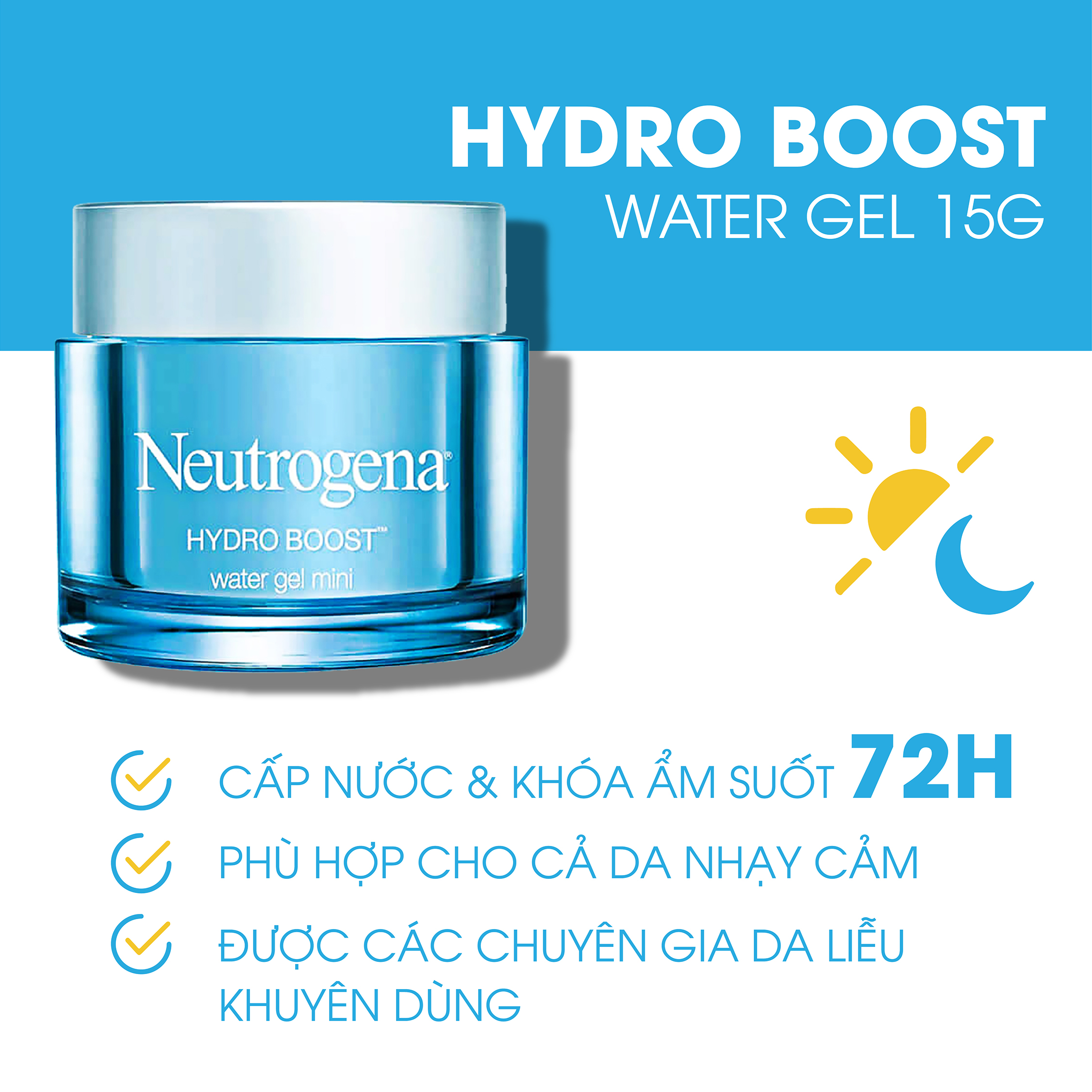 Kem Dưỡng Neutrogena Hydro Boost Water Gel 15G