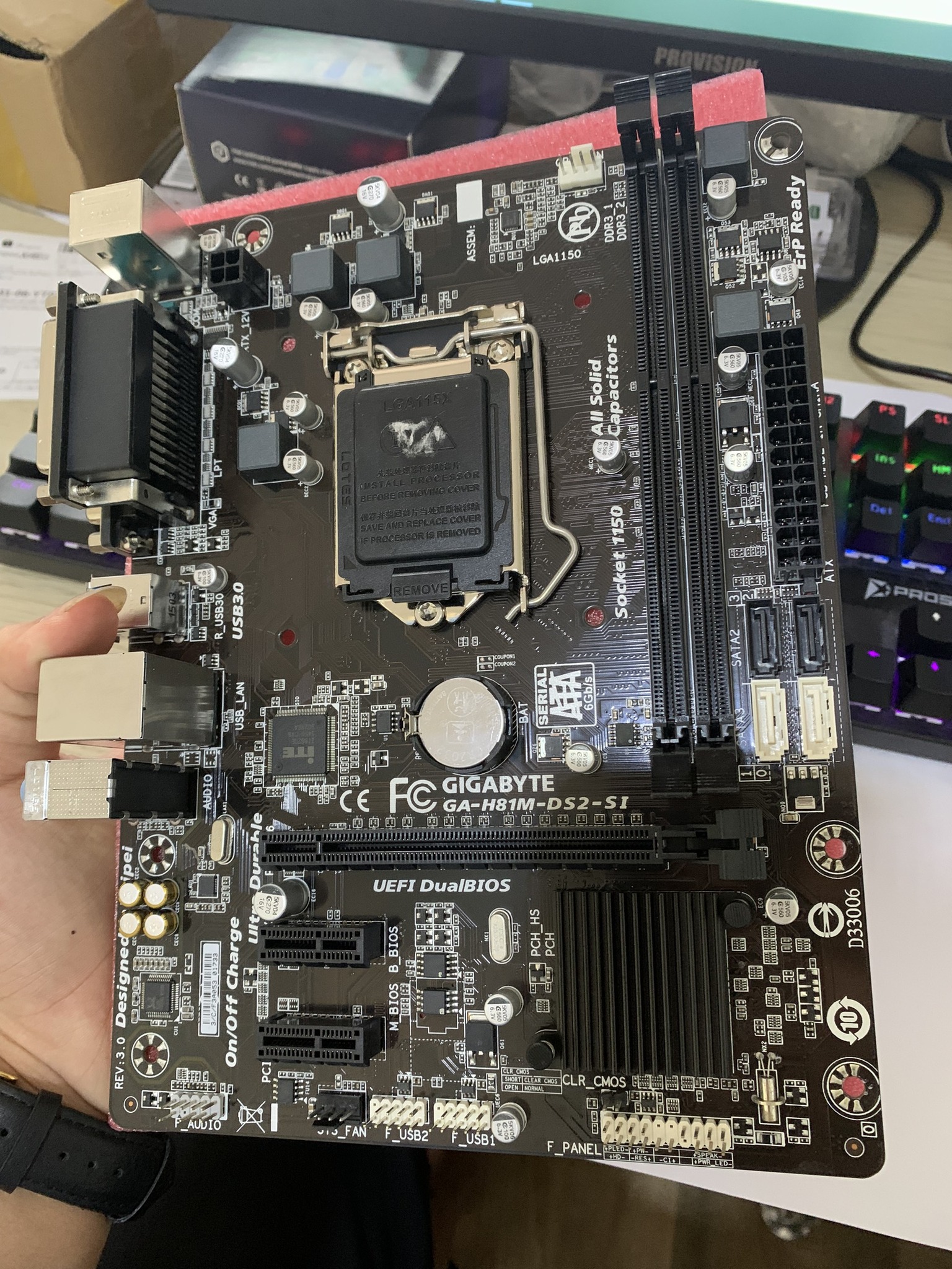 Main H81 Gigabyte mới 100% bảo hành 24 tháng