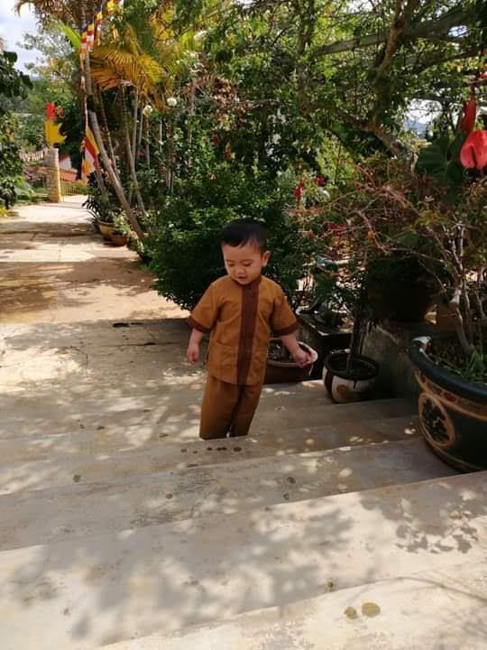 [HCM]Đồ lam đi chùa bé trai