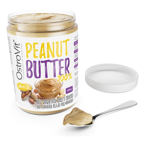 Bơ Đậu Phộng Ostrovit Peanut Butter 1Kg