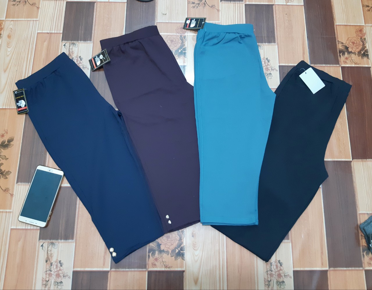 Quần lửng thun nữ, quần legging lửng