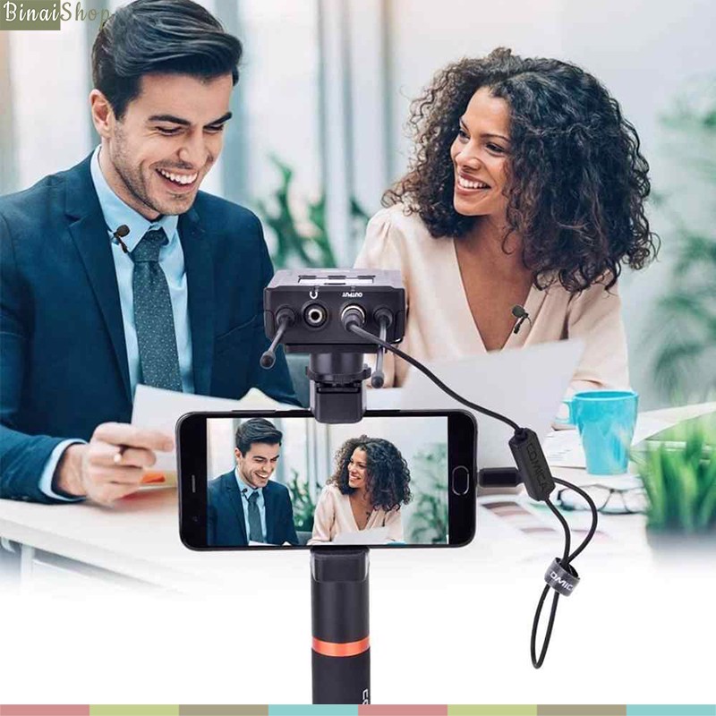 Comica CVM-D-SPX (UC) - Cáp Nối Transmitter Cho Điện Thoại Android Type C, Cáp Dài 45cm, Tương Thích Với Cổng Type-C
