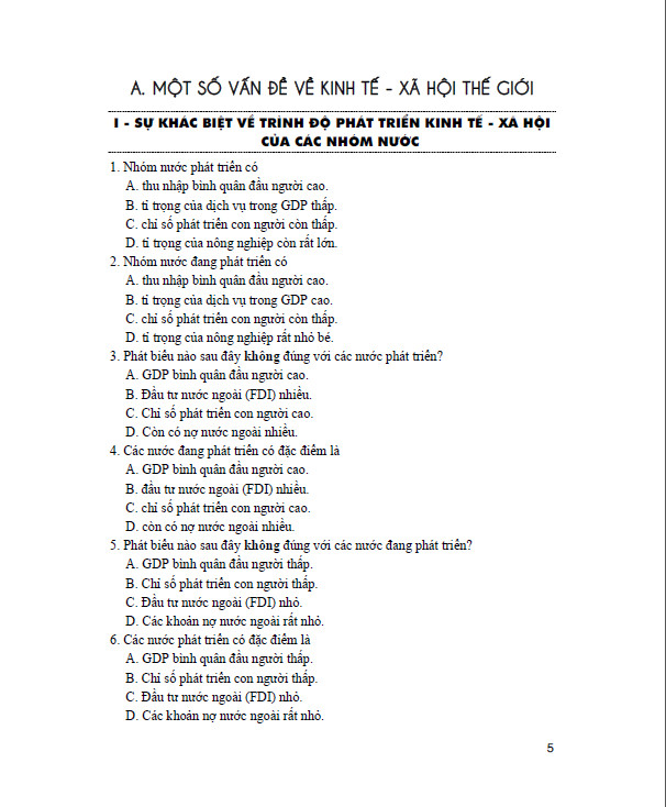 SÁCH - Trắc nghiệm địa lí 11 (dùng chung cho các bộ sgk hiện hành)