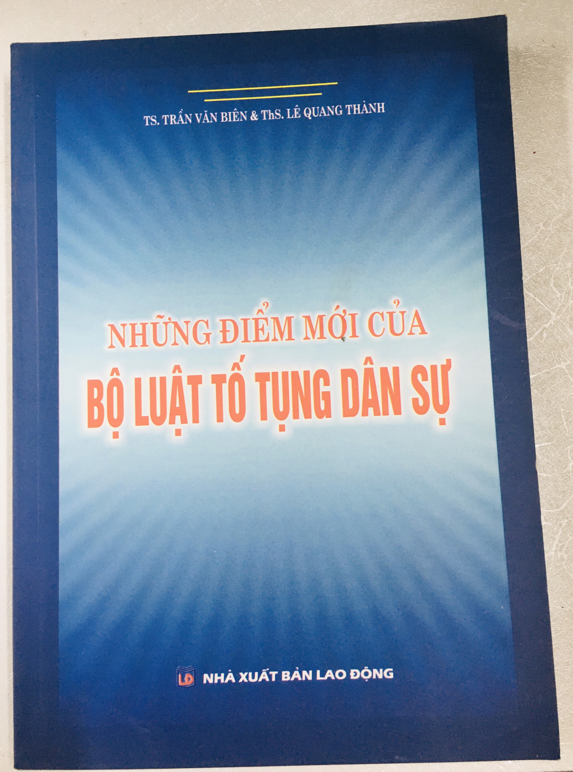 Sách : Những điểm mới của bộ luật tố tụng dân sự