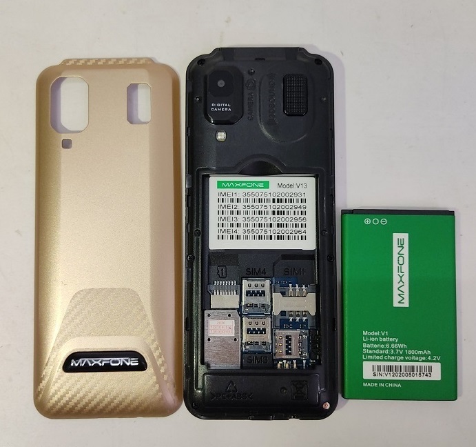 [HCM]Điện thoại 4 sim 4 sóng Maxfone V13